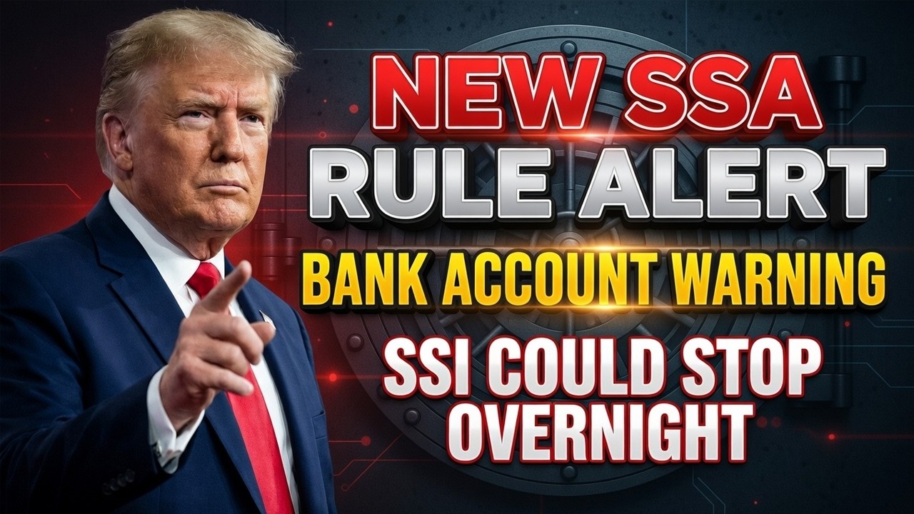 New SSA Rule: Your Bank Account Could End SSI Overnight &mdash; Millions at Risk