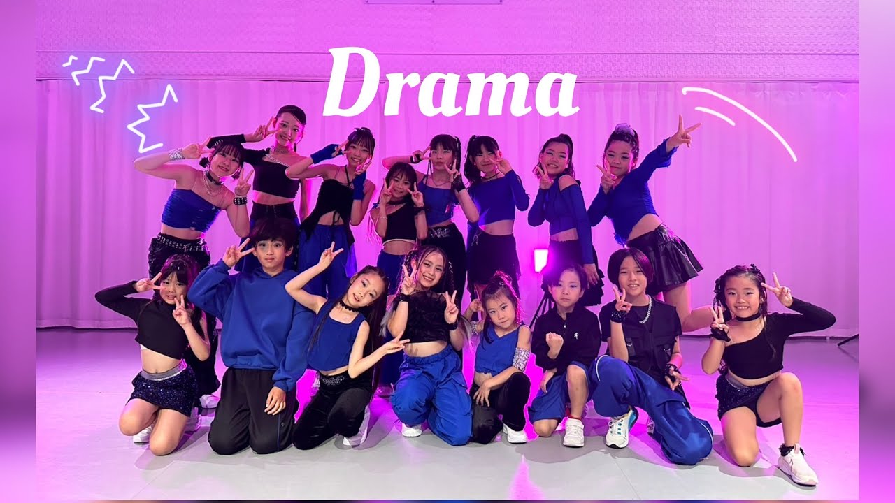 Drama @aespa dance lesson movie @studiomj2020