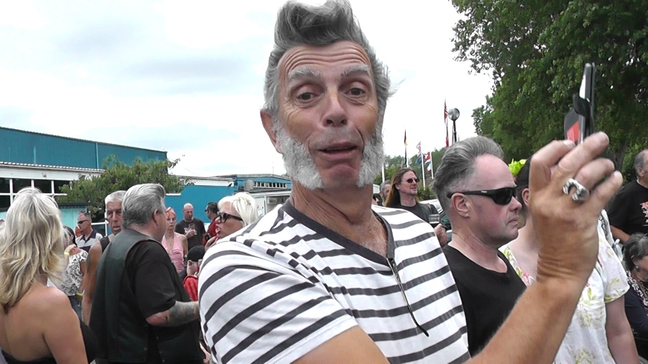 Classic American British Cars Trucks Bikes STEVE RIOT & CORRUPTED Wildest Cats W/E PAKEFIELD 2017