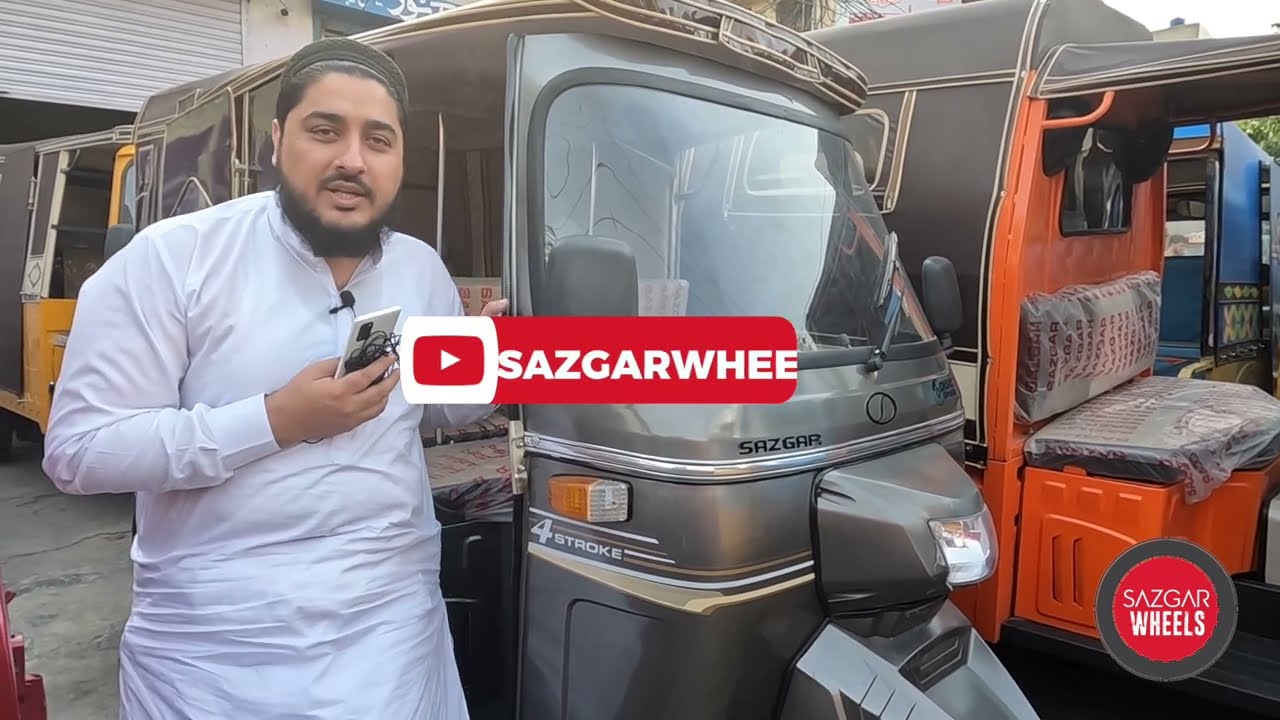 Sazgar Deluxe XL | TUKTUK | Family rickshaw | best rickshaw | export quality | sazgar  in japan