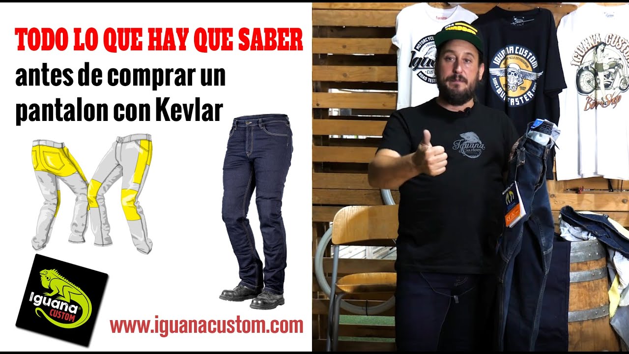 Todo lo que debes saber antes de comprar tu pantalón para moto con Kevlar by Iguana Custom