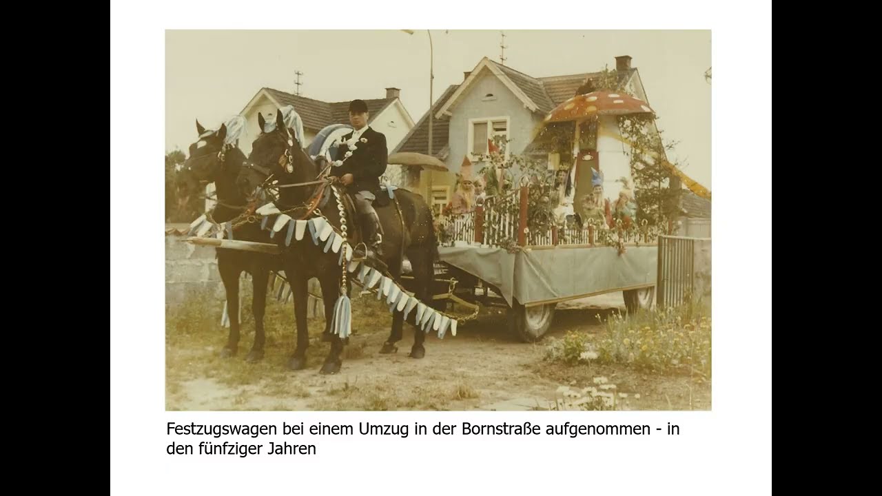 Bilderschau, Arheilgen, Pferde- und Kuhgespanne