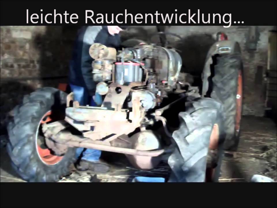Eicher EA400 Scheunenfund Startversuch