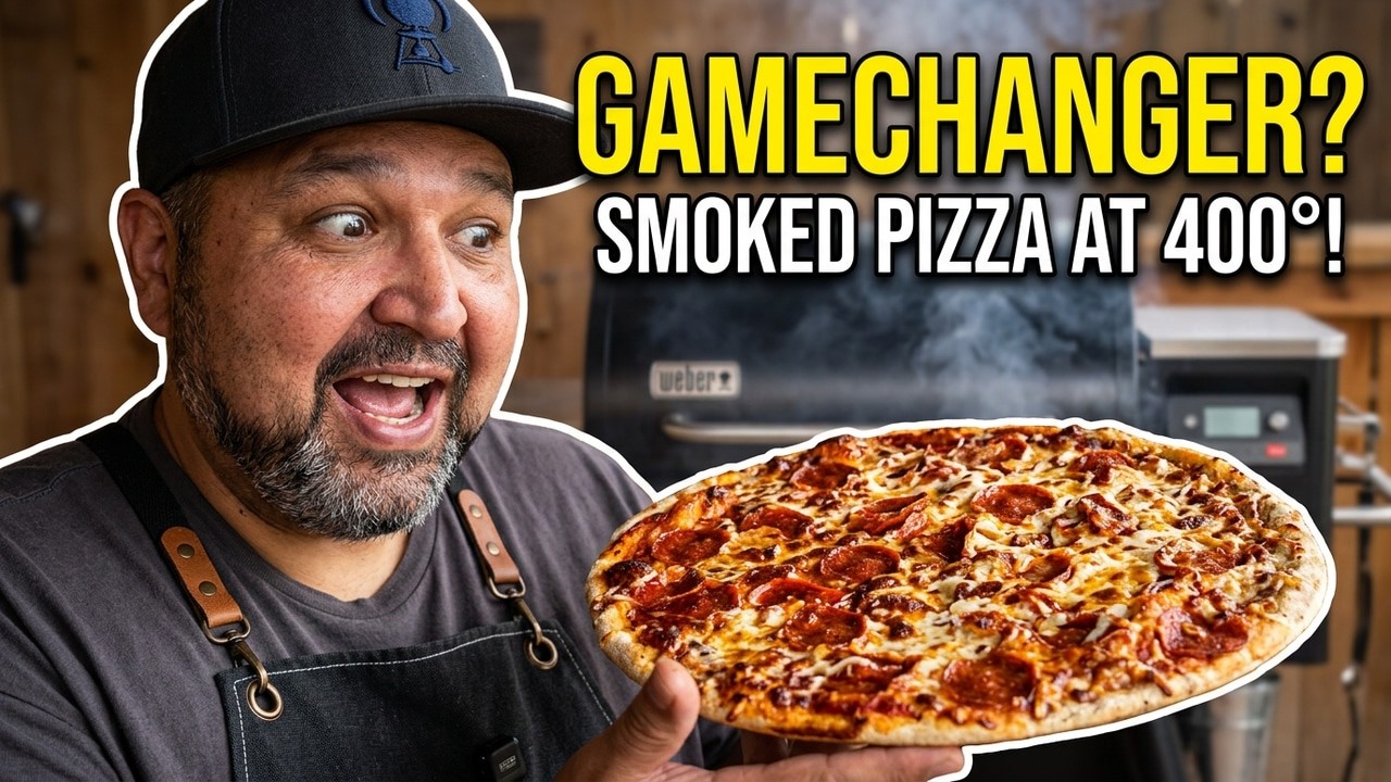 Take-and-Bake Pizza on a Smoker | Game-Changing Flavor Hack