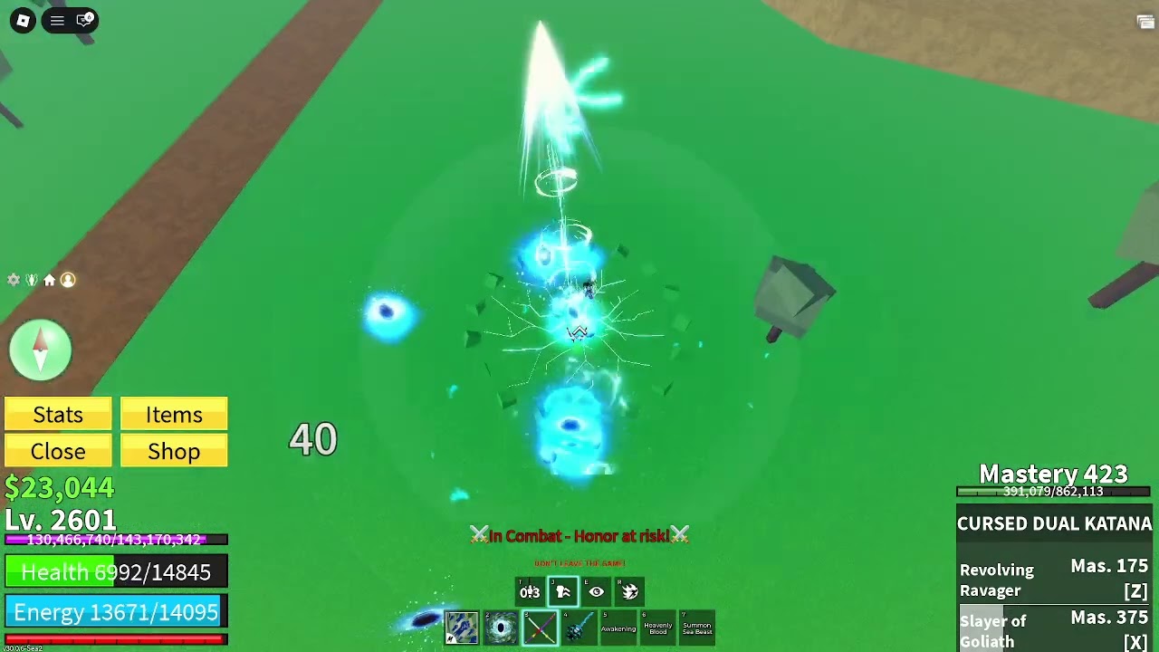 Pvp on bloxfruit with 9m bounty