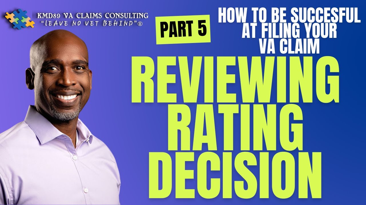 Step 5-Ace Your VA Disability Claim Rating Review With These Tips!