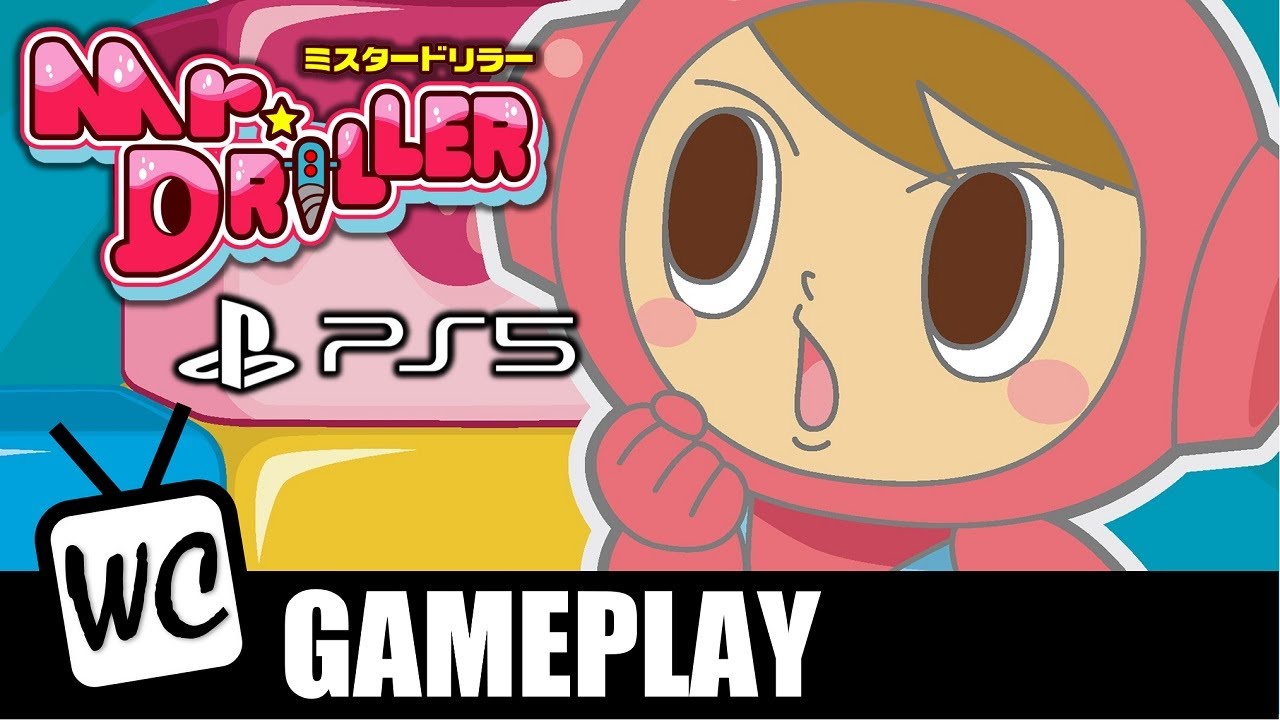 Mr Driller (PS5) - PS1 Classic - Gameplay