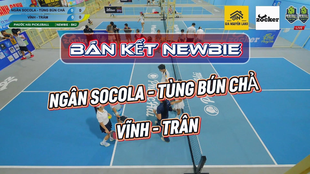 🏆 BÁN KẾT NEWBIE 🏆 GIẢI PICKLEBALL PHƯỚC HẢI LẦN 1- 2026