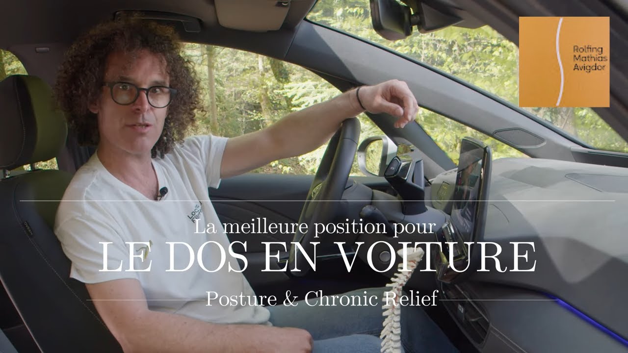 La meilleure position pour le dos en voiture