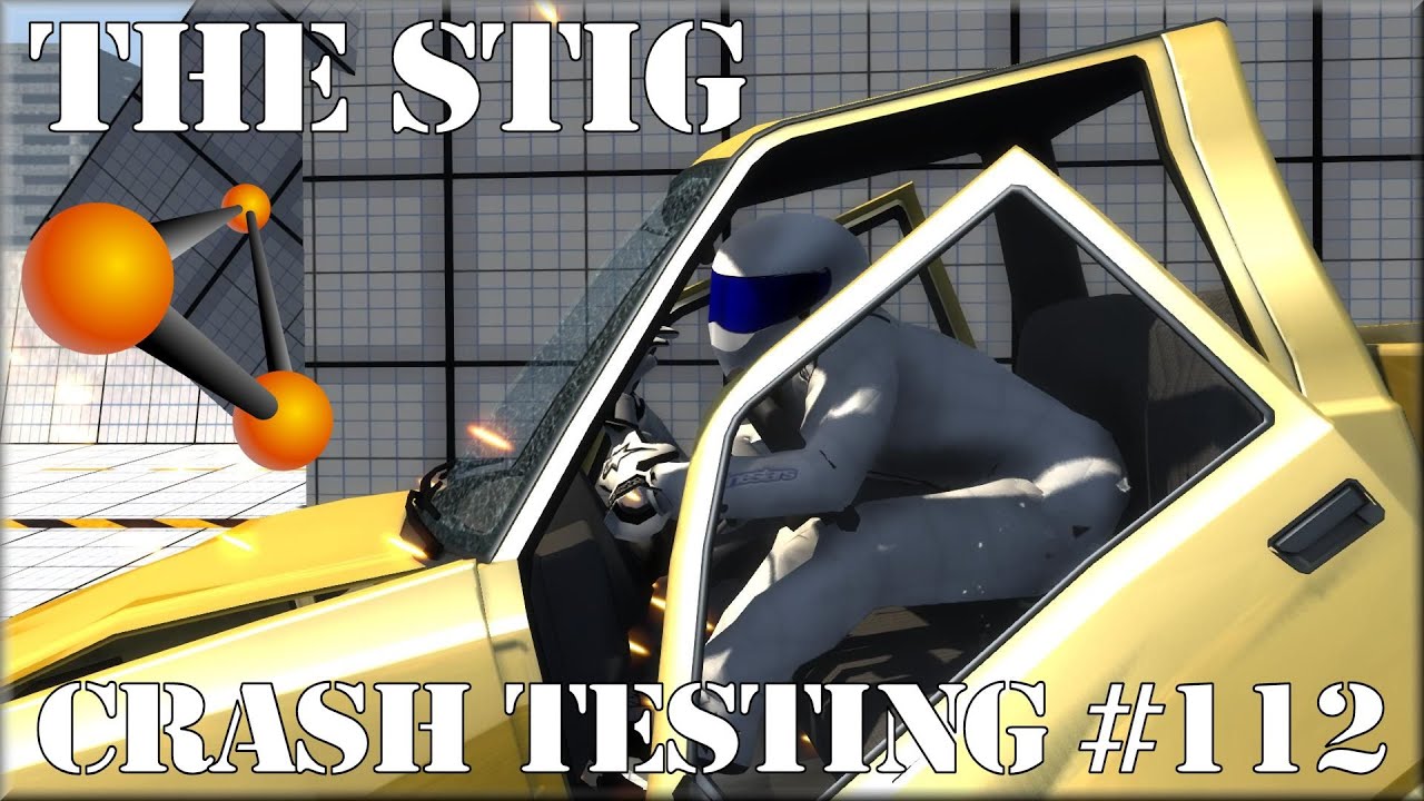 BeamNG Drive The Stig Crash Testing #112 - Insanegaz