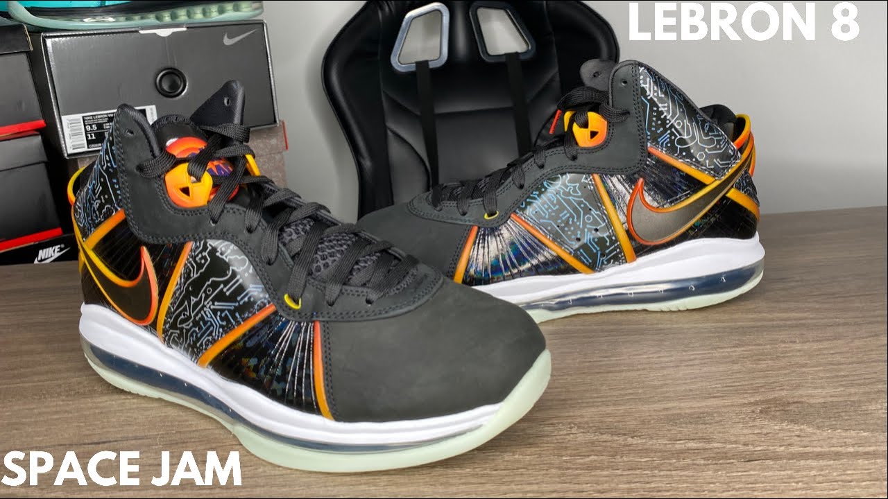 NIKE LEBRON 8 SPACE JAM REVIEW AND ON FEET