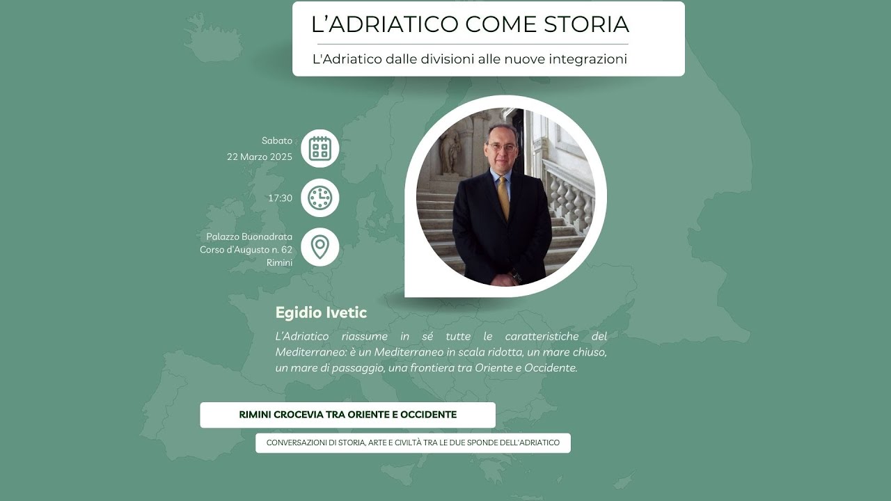 Egidio Ivetic - L'Adriatico come storia. L'adriatico dalle divisioni alle nuove integrazioni.