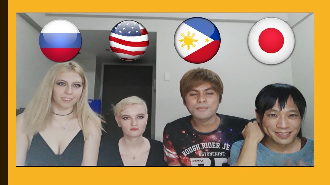 Difference in Pronunciation between Filipino/Russian/Japanese/Chinese Part 2