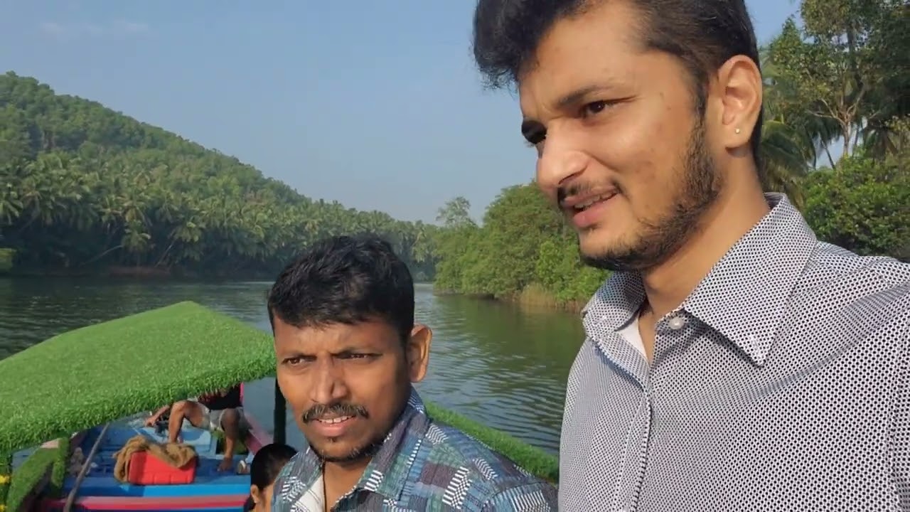 Honnavara backwater boating #honnavar #trip #oneday #boating 