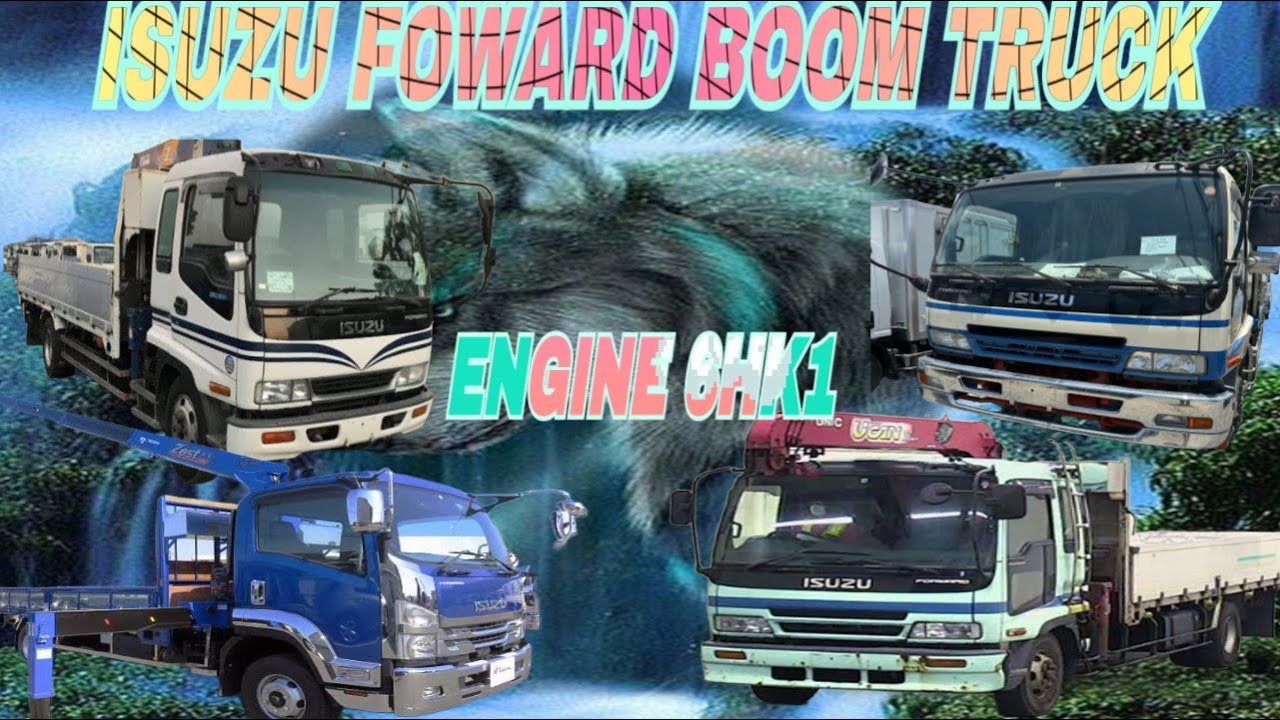 Foward boom truck 6 wheeler