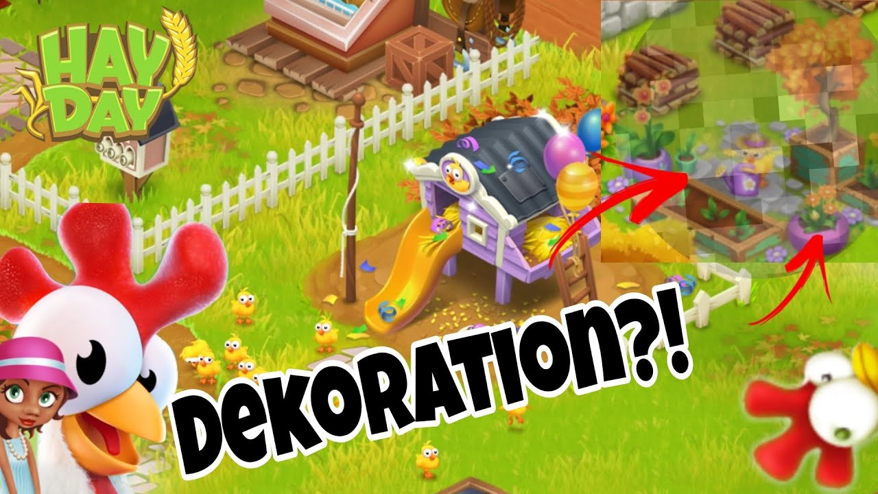 HayDayFarmpass👩🏼&zwj;🌾🐥|Dekoration?!😱😵🤔😍