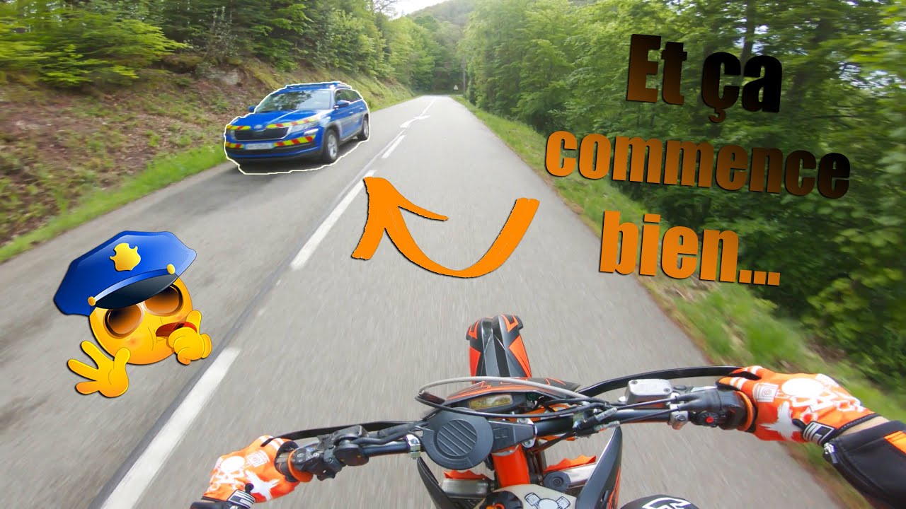 J'AI PASSER MA KTM 450 EXC-F EN SUPERMOTARD !