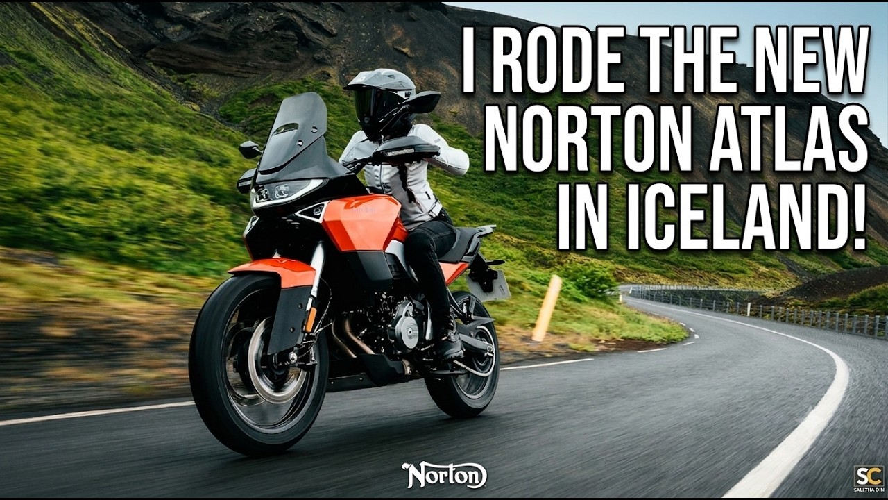 Я полетел в Исландию, чтобы опробовать НОВЫЙ Norton Atlas! 🇮🇸🏍️