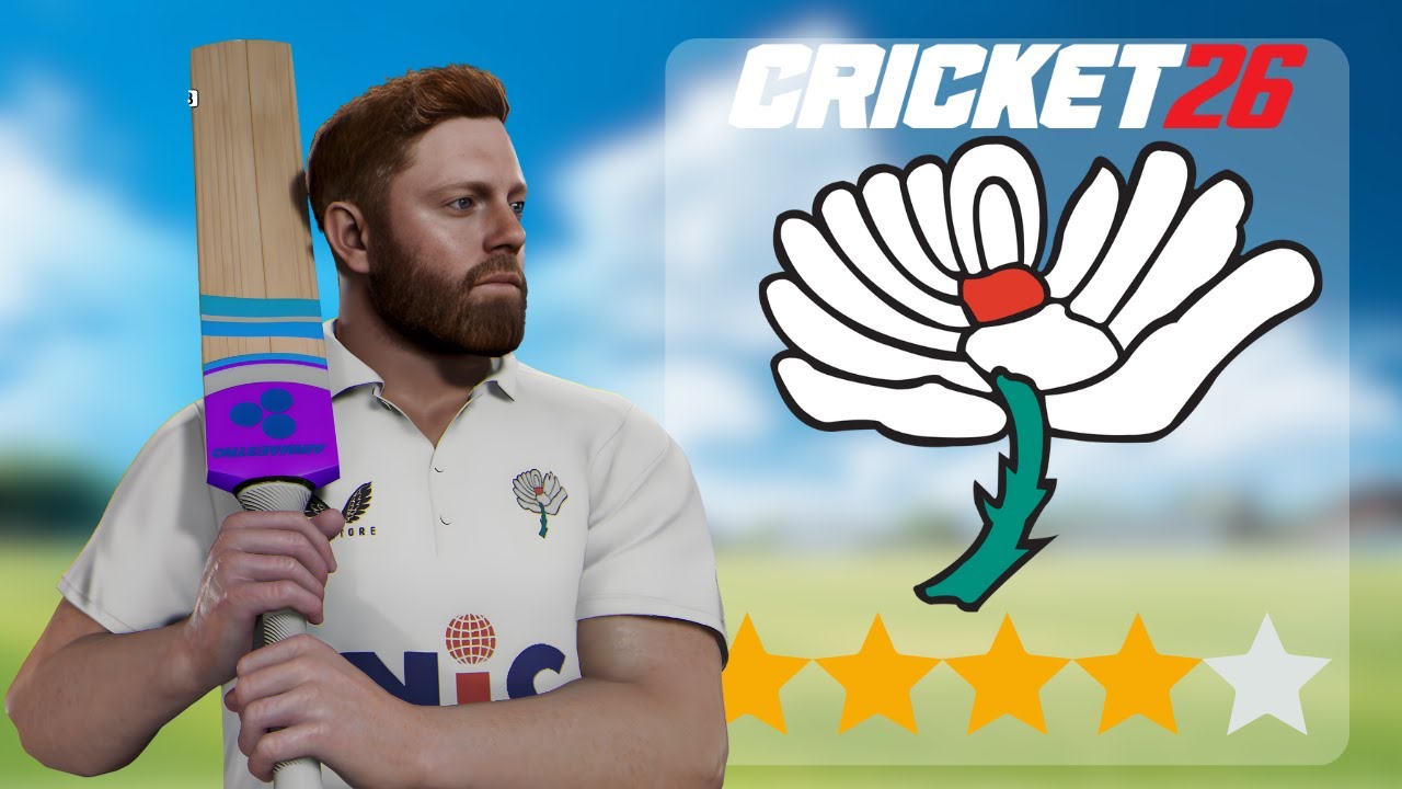 Я одержал НЕПОБЕДИМУЮ победу с командой Йоркшира в Cricket 26 😱 | Выиграл КАЖДУЮ игру!