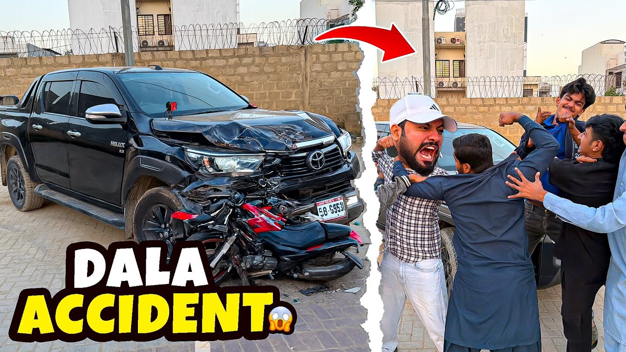 DALA ACCIDENT K BAD LARAI HO GAI 😳 || ANAS ALI VLOGS || 