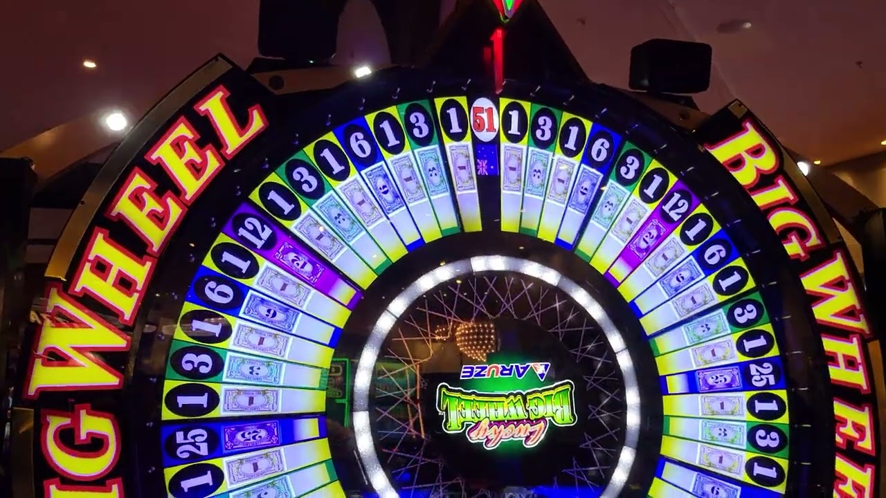 Massive win on the big wheel at Crown Casino in Melbourne, Australia.