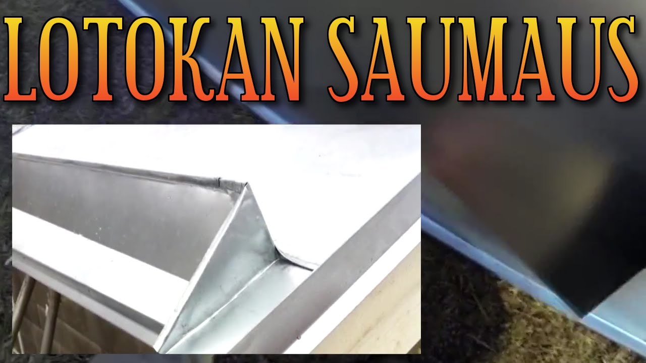 Lotokan saumaus jalkaränniin