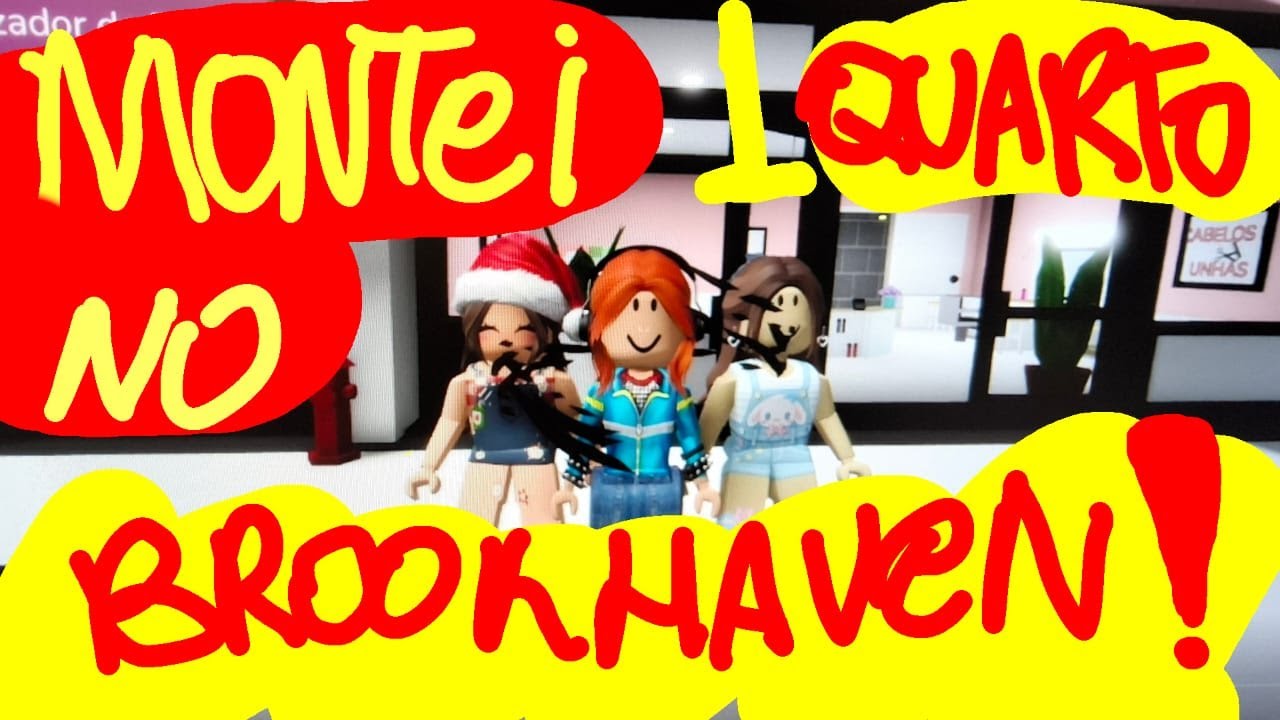 MONTEI UM QUARTO PRA MINHAS IRMÃS NO BROOKHAVEN RP E DESCOBRIMOS ALGO ESTRANHO!!!!!!