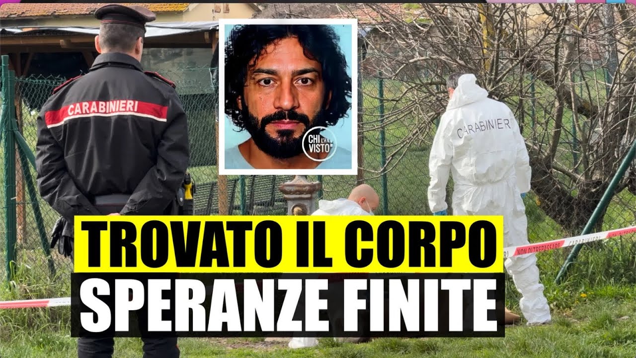 ULTIM'ORA TROVATO IL CORPO SENZA VITA DOPO 48 ORE DI RICERCHE: 