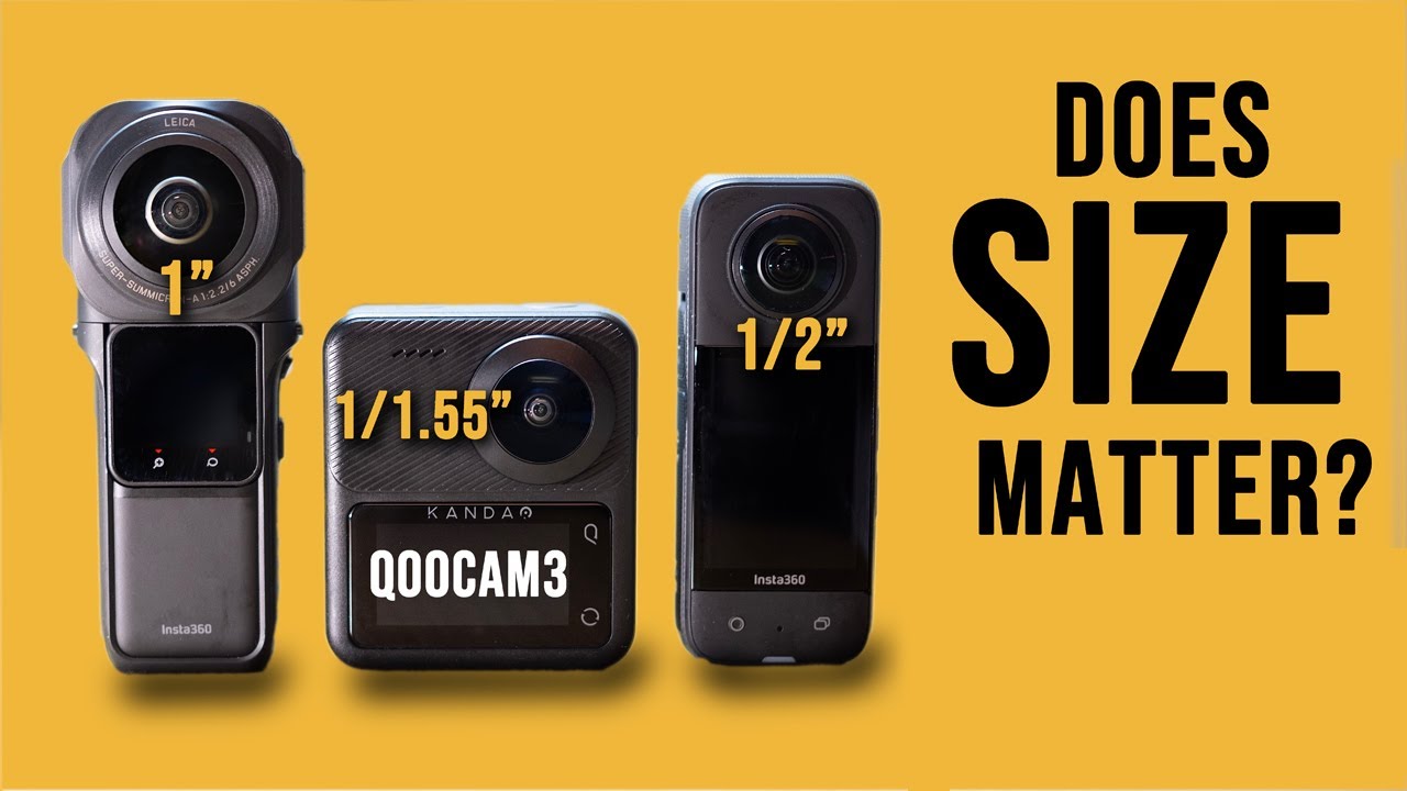 Finally! It's time to buy a 360 camera - Kandao QooCam 3 (vs Insta360 x3, One Inch)