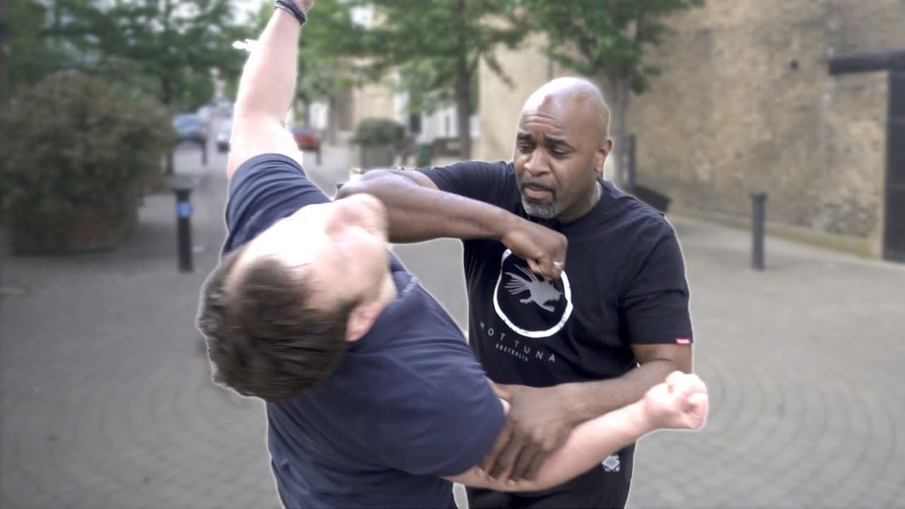 How to stop a hook punch fast