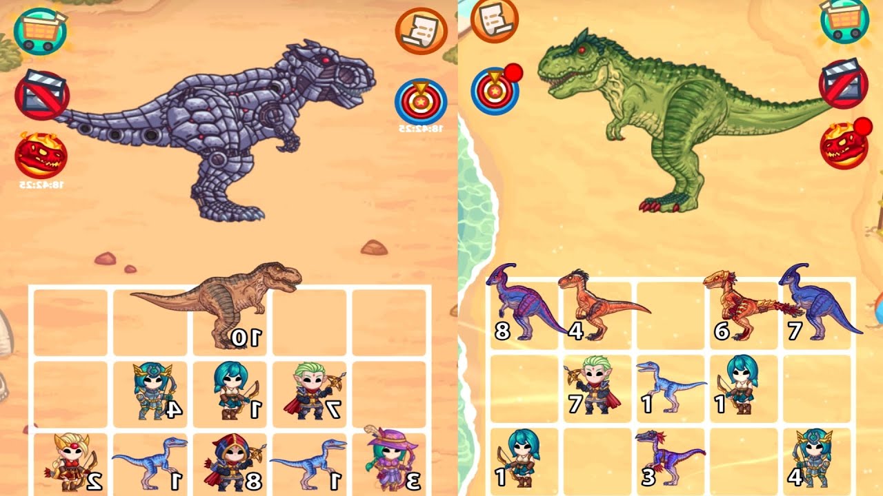 New !Monster Dinosaur Merge Master  - Archery Warrior vs Dragon Monster,