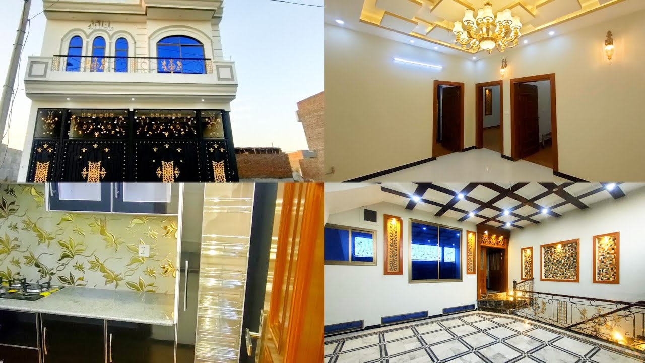 5 Marla Spanish Design Luxury House For Sale in Peshawar | Regi Model Town