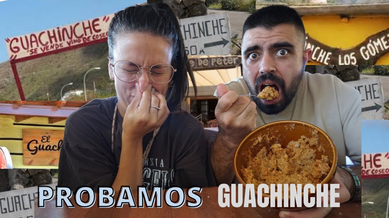 PROBAMOS COMIDA TÍPICA de tenerife | Palomitas de maíz