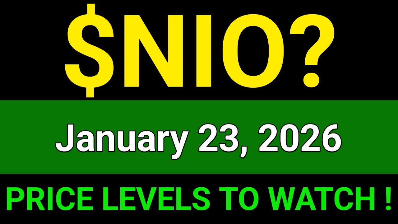 NIO Stock (NIO, Inc.) NIO Stock Technical Analysis | NIO Stock Today | January 23, 2026