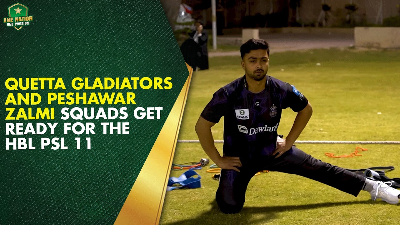 Quetta Gladiators and Peshawar Zalmi Squads Get Ready for the HBL PSL 11