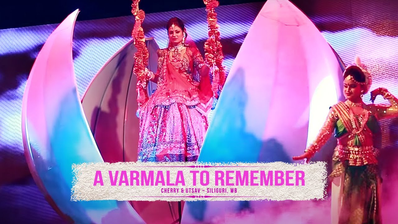 A VARMALA TO REMEMBER - Cherry & Utsav