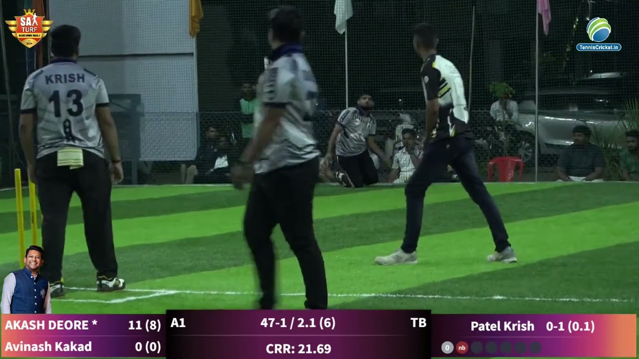 AJINKYA 11 V/S TFC BEAST || All India Box Cricket League - Shirdi 2024