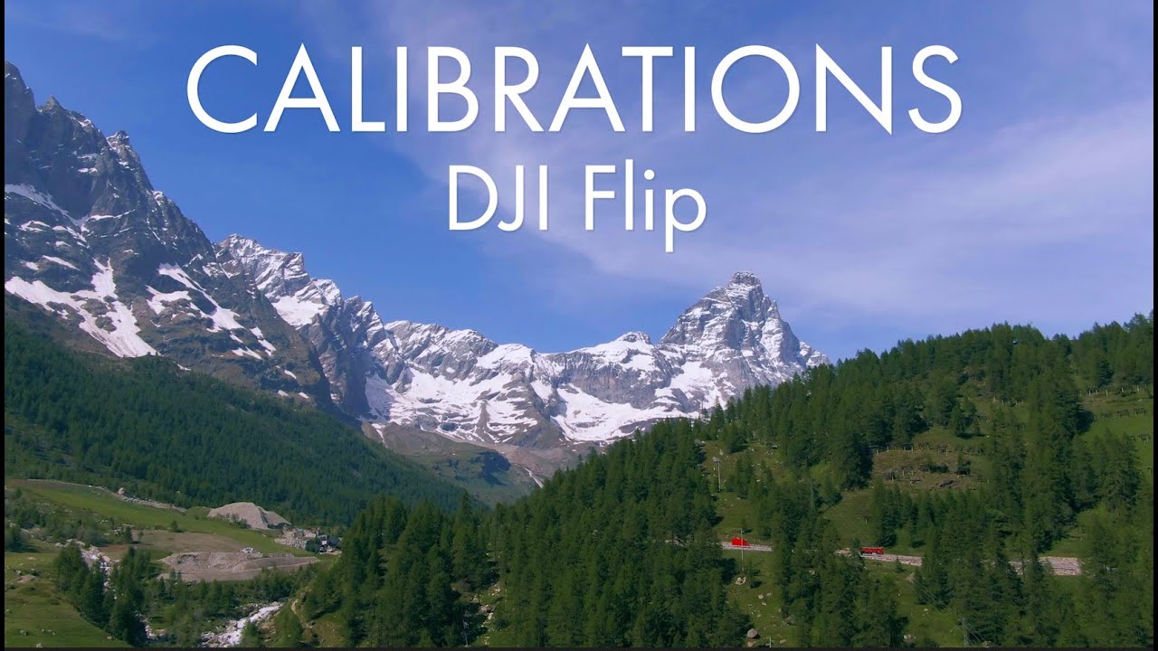 DJI Flip - Calibration of IMU, Compass, Gimbal, and Remote Control