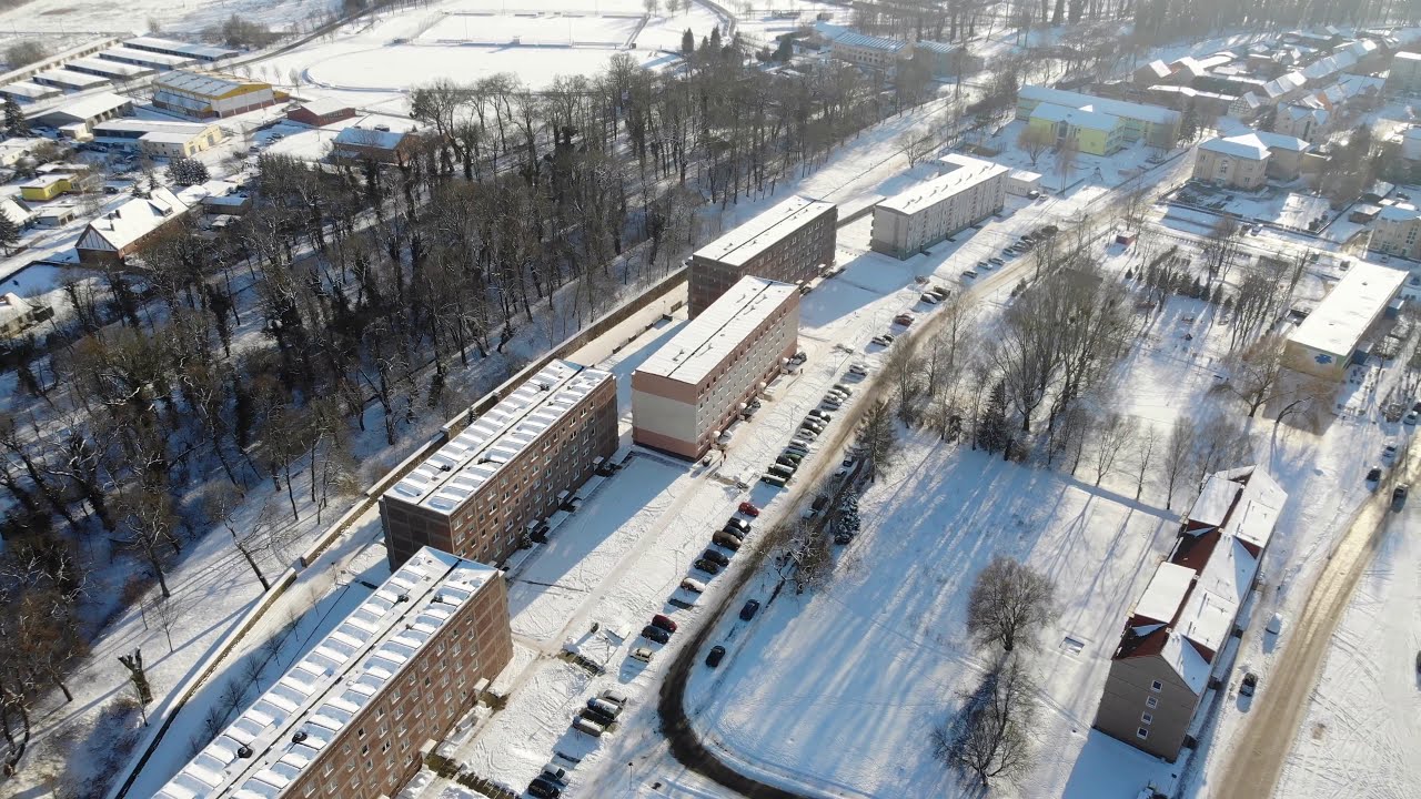 Friedland MV im Winter 2021 in 4K