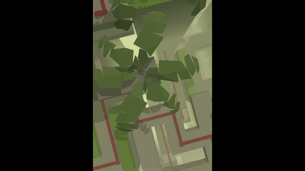 The maze (with lots of shortcuts) dancing line