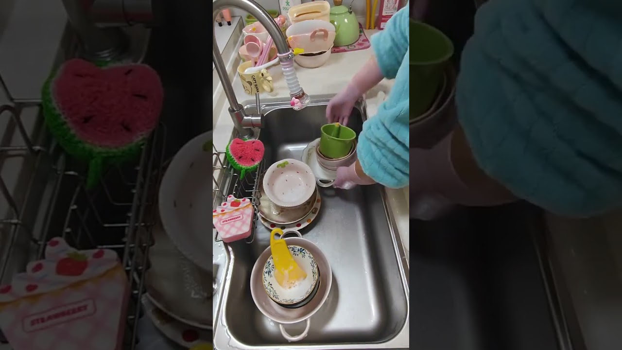 The Graceful Art of Dishwashing: Watch & Learn