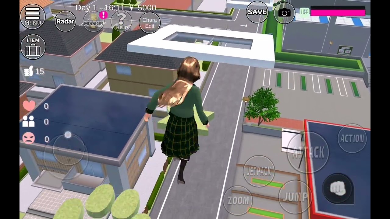 sakura school simulator obby part 2
