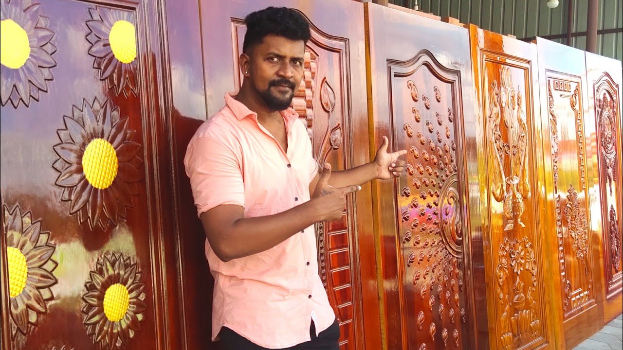 ரூ1800 முதல்..Wooden Doors, மர கதவுகள்/Delivery Available/Nanga Romba Busy.