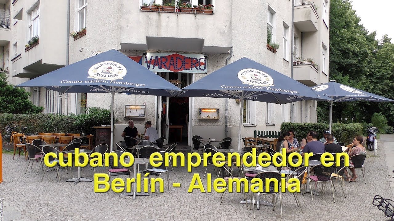 cubano emprendedor en Berlín   Alemania