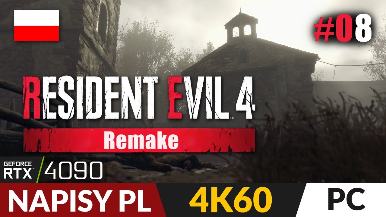 Resident Evil 4 Remake PL 🍿 #8 - odc.8 🌿 Zguba | Gameplay 4K + napisy PL