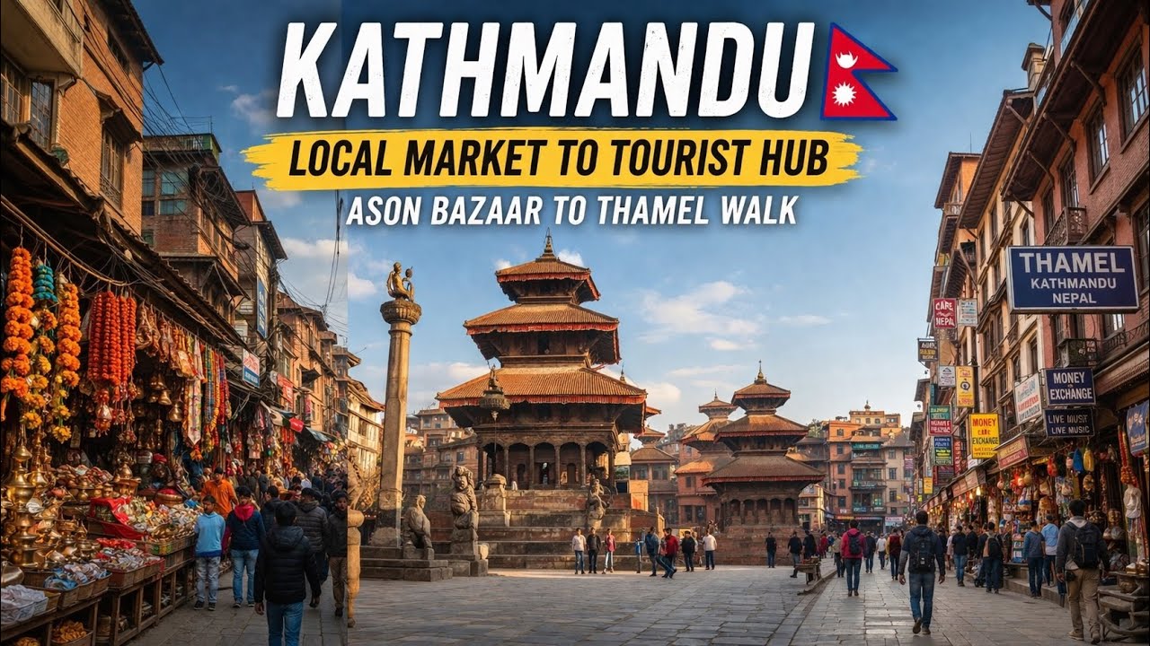 Our FIRST DAY in Kathmandu: You WON’T Believe the Reality😱 🇳🇵(2026)