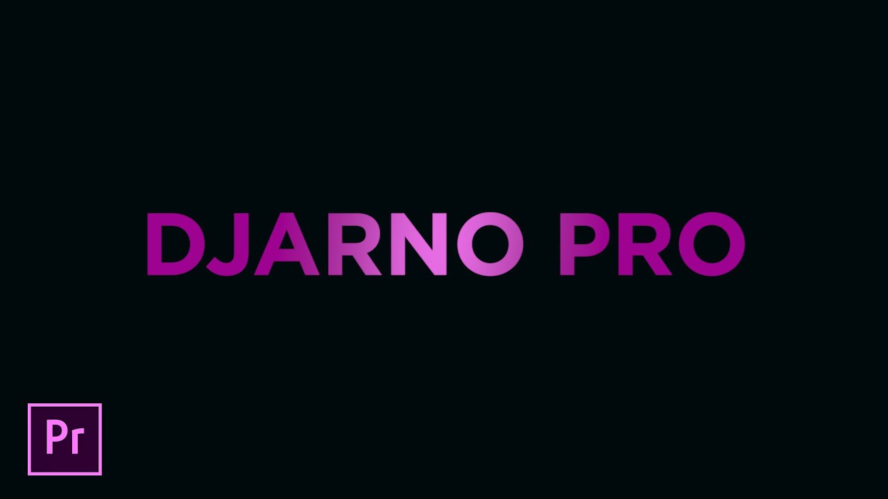 Cara Mudah Membuat Effect Cahaya di Logo, Watermark dan Title | Premiere Pro