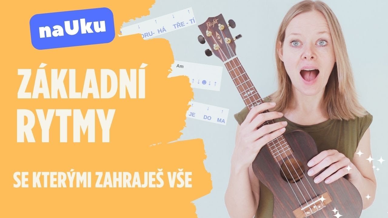 Jak hrát na UKULELE | Základní rytmy