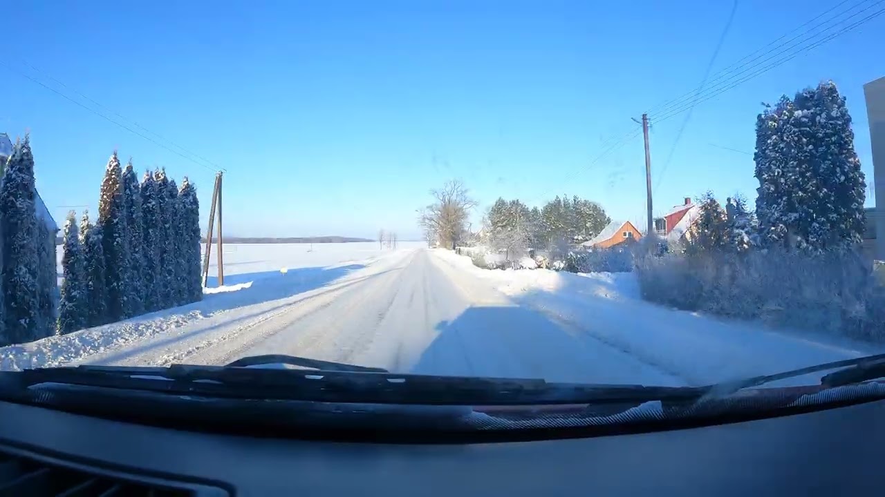Winter ,Road trip