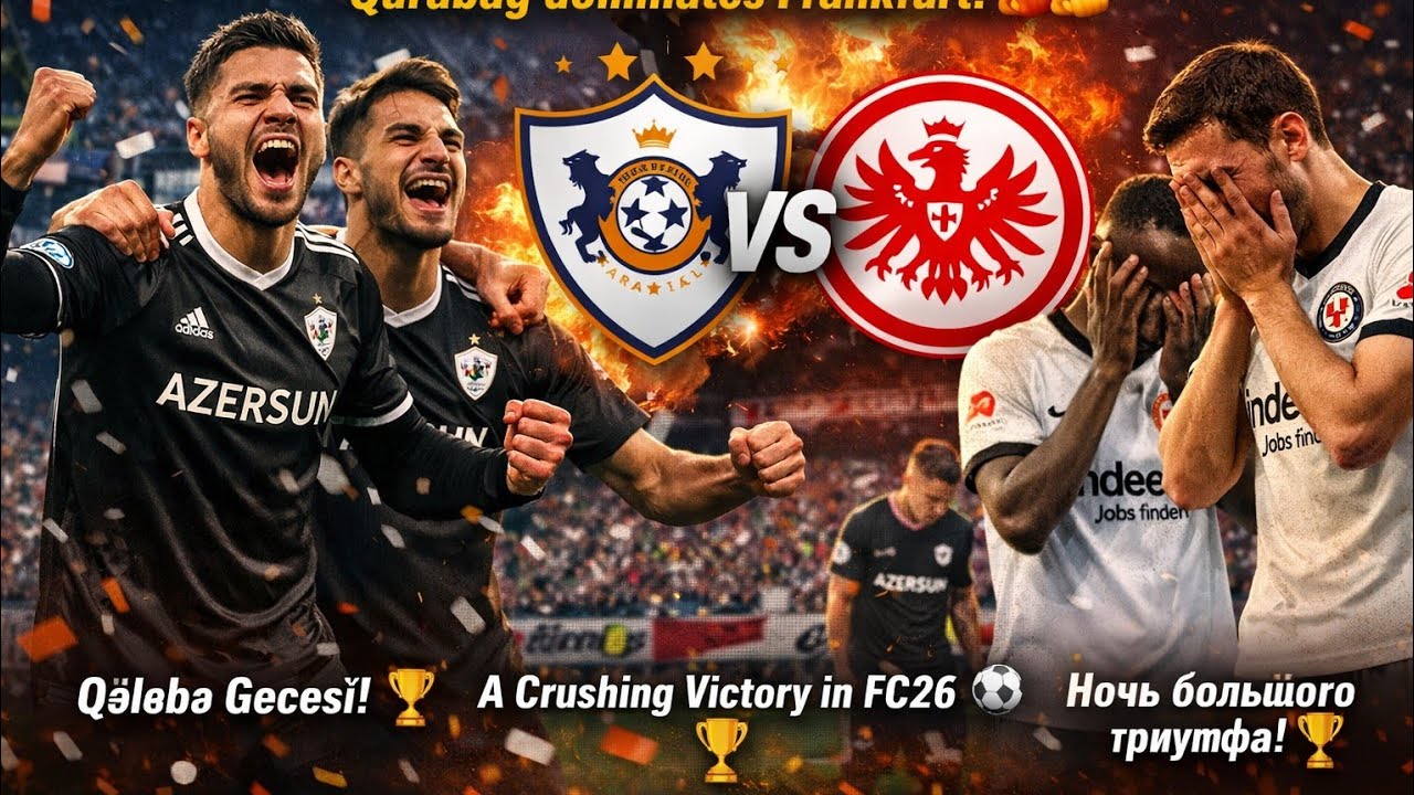 Qarabağ - Ayntraxt Frankfurt | UEFA CHAMPIONS LEAGE
